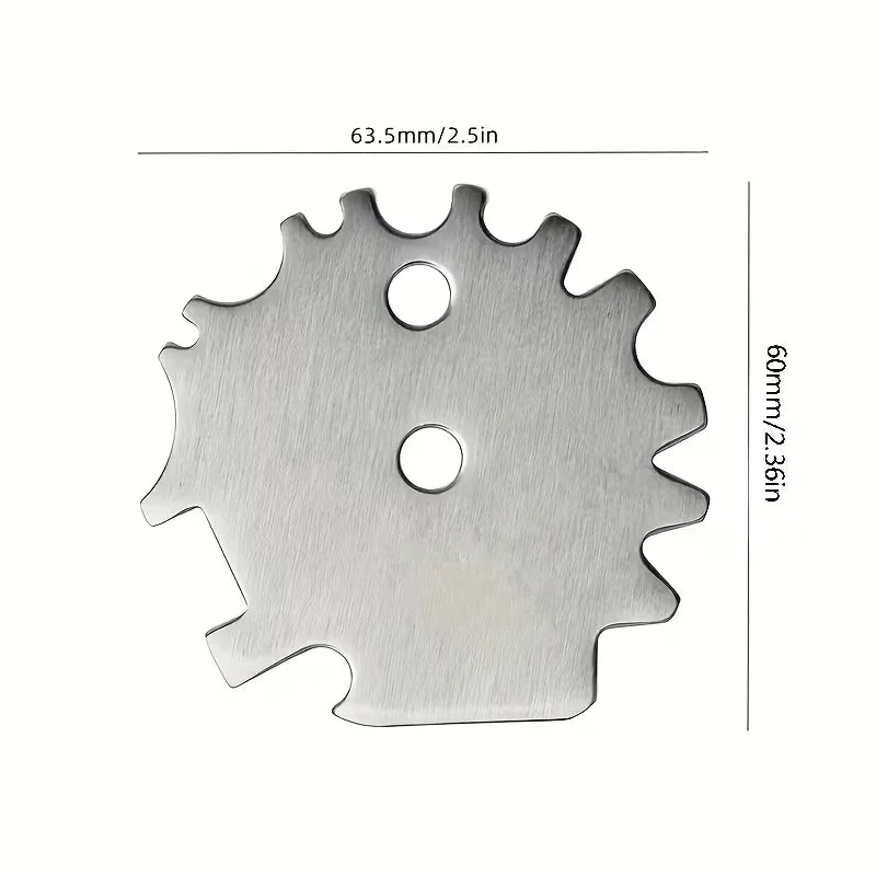 Stainless Steel Barbecue Scraper Suitable Cleaning Barbecue
