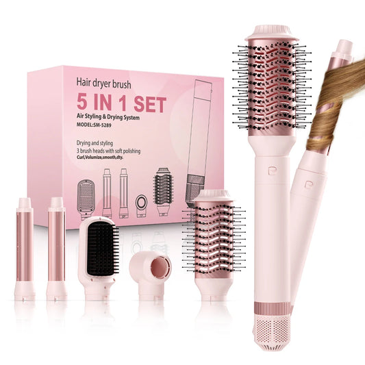 Hair Dryer Brush Detachable 5-In-1 Styling Drying System