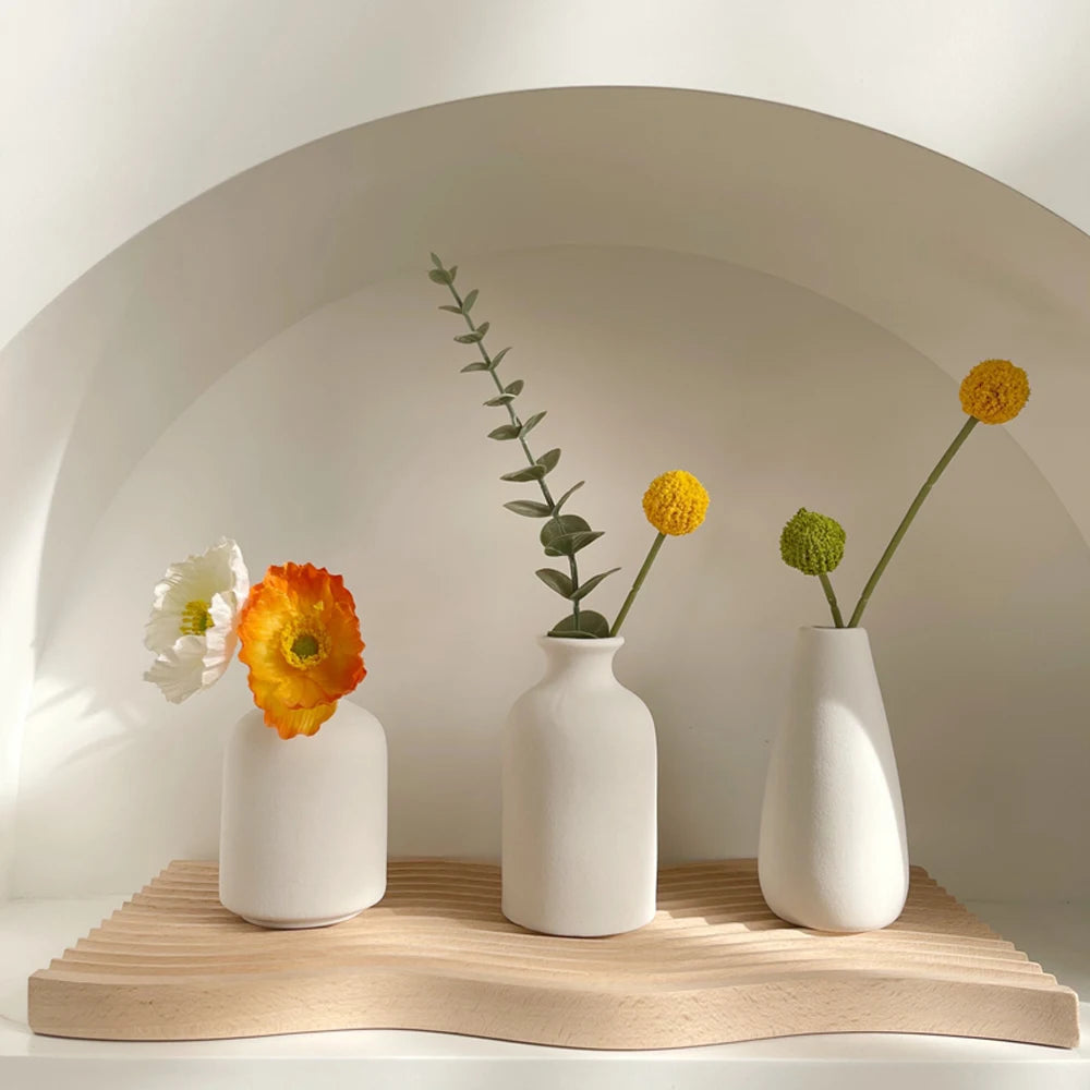 Concrete Vase Silicone Mold Simple Nordic Passenger Ladder