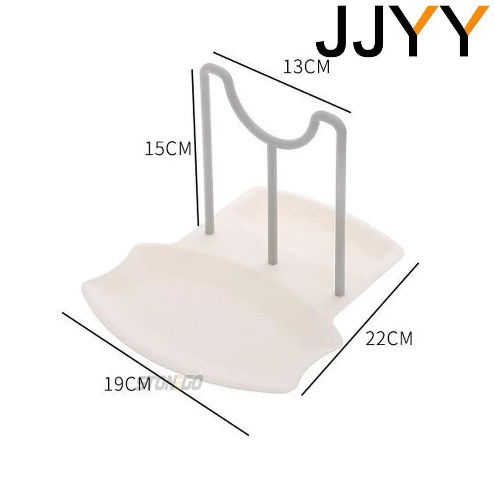 Organizer Spatula Pot Lid Rack Shelf Plastic Spoon