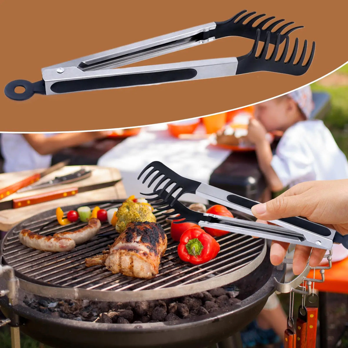 Tongs Silicone Food Tongs Non Stick Cooking Serving