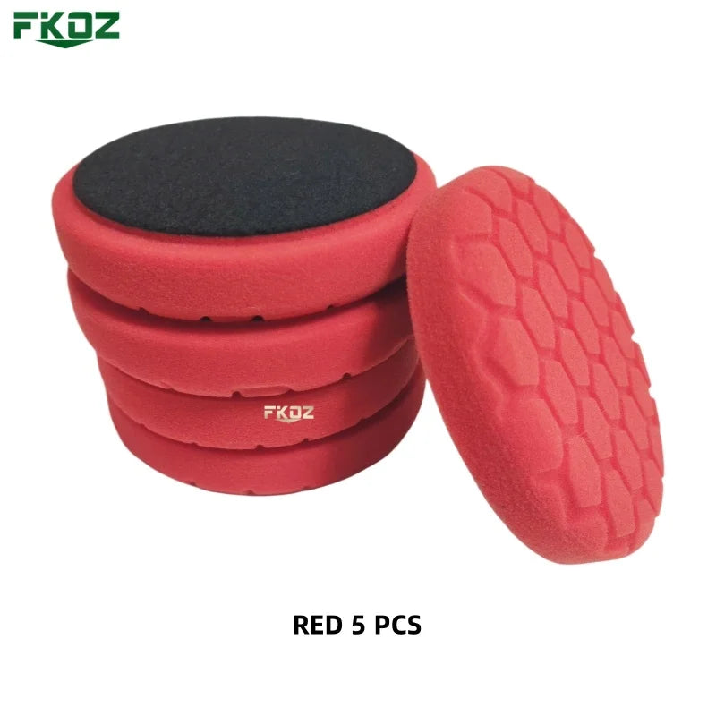 6/7 Inch Sponge Car Polisher Waxing Pads Buffing