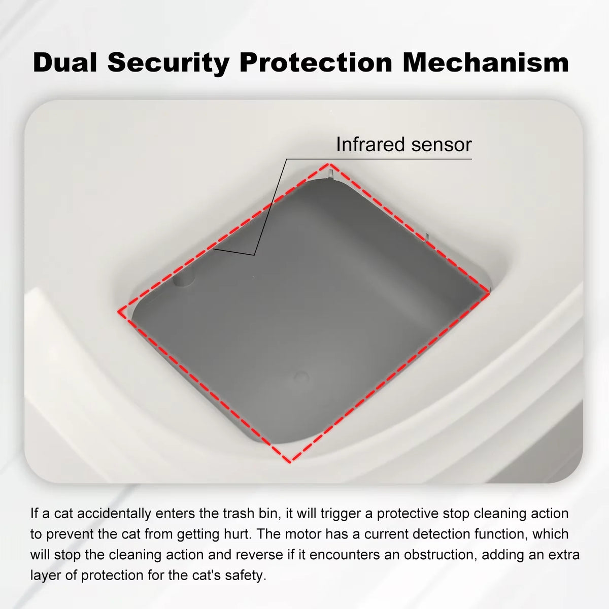 Miaoerduo 75l Self-Cleaning Cat Litter Box App Real-Time