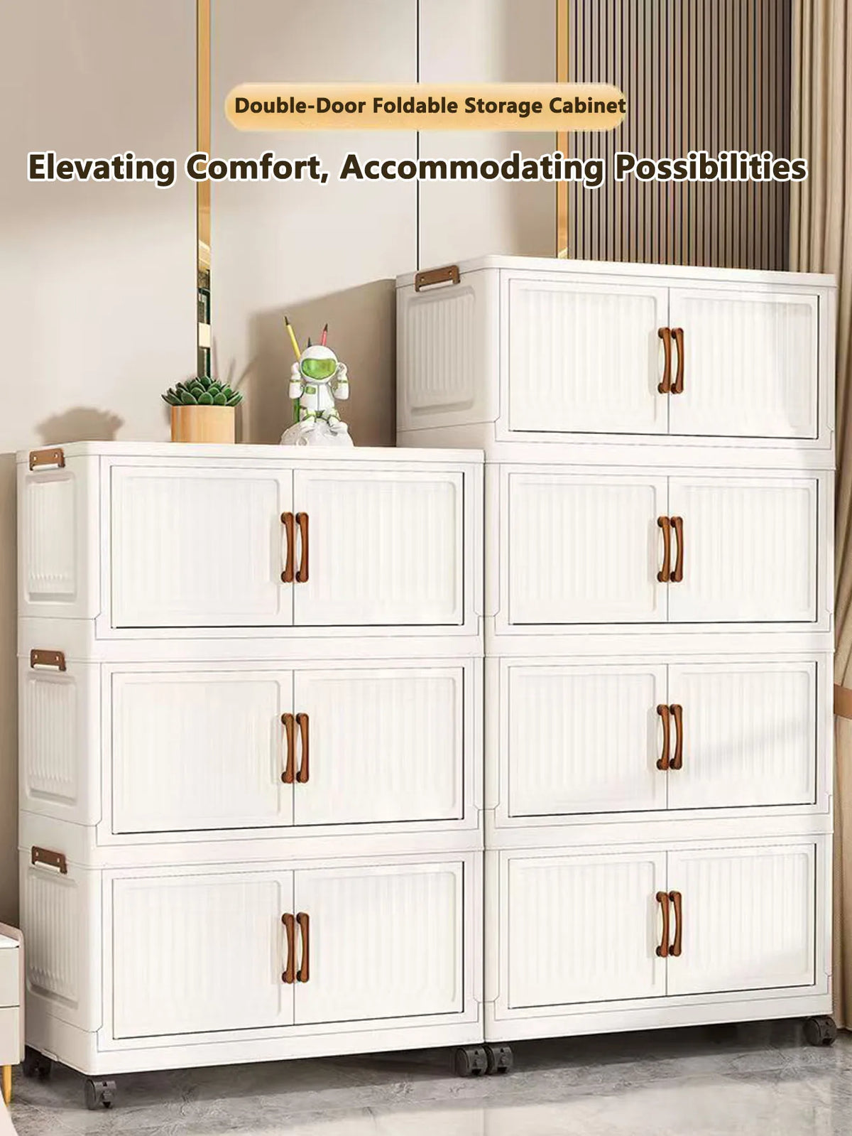 Multi Specification Storage Cabinet Folding Cabinet Clothes Snack
