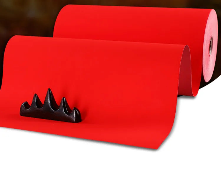 Red Rice Paper Chinese Spring Festival Couplets Half-Ripe