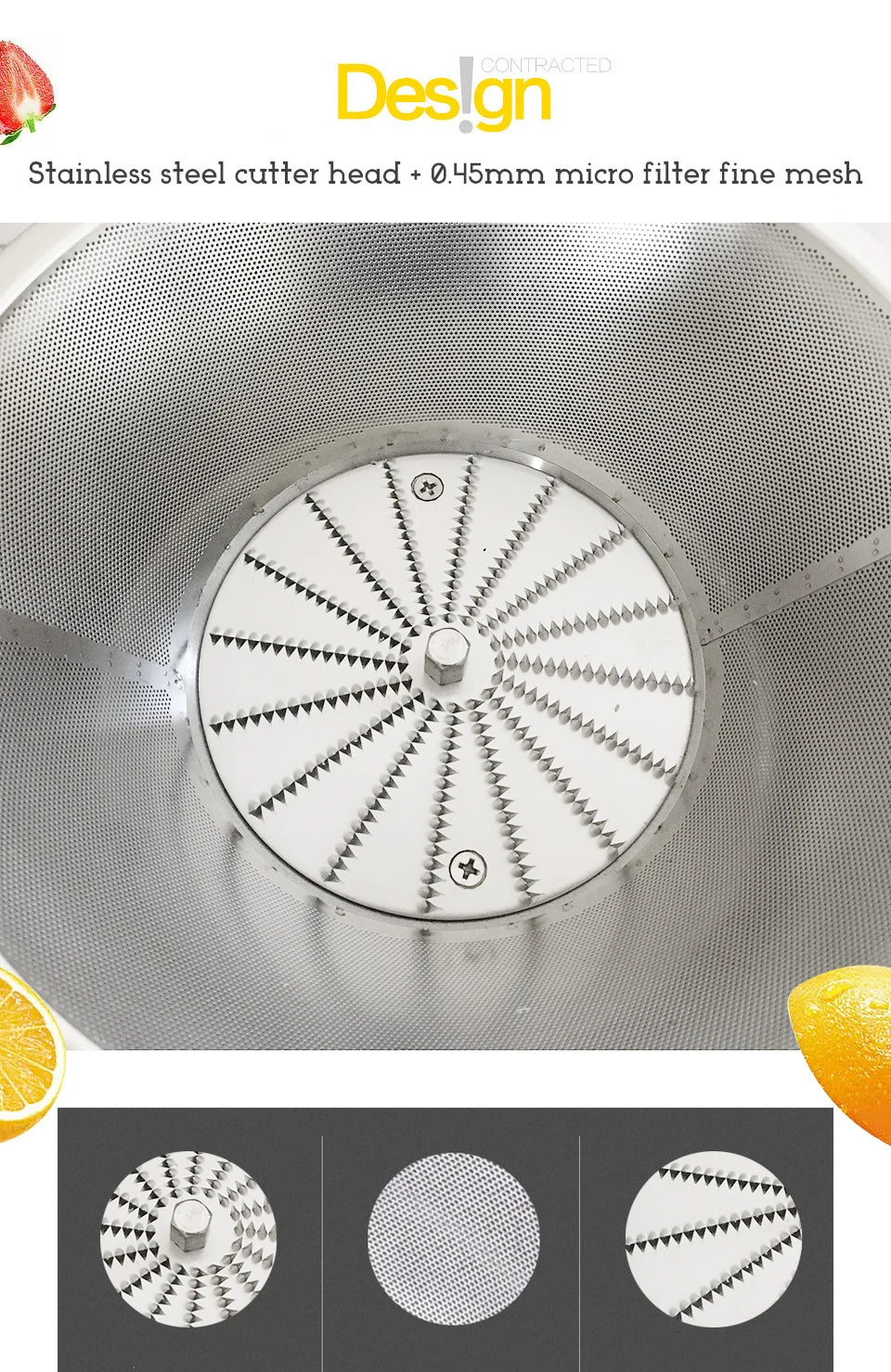 Xeoleo Food Processor Stainless Steel Masher Disc Replacement