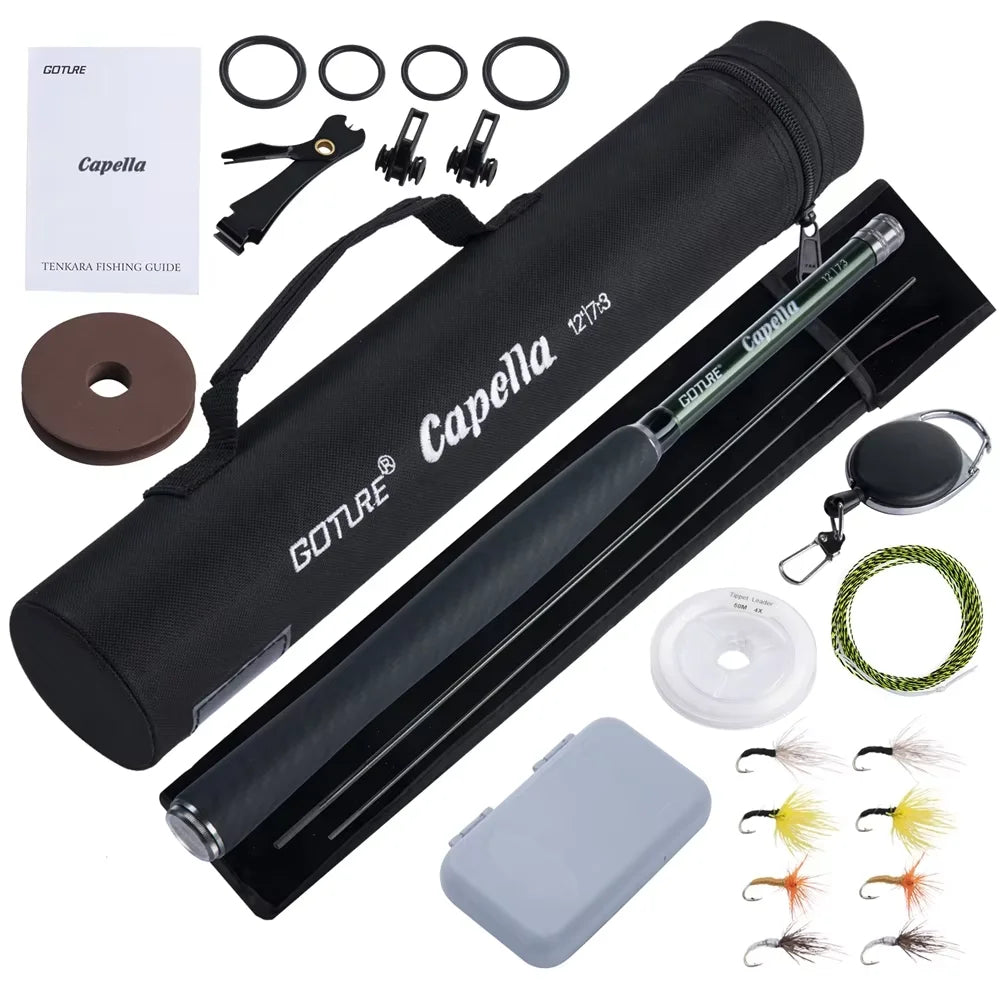 Goture Tenkara Fishing Kit 6m Rod Spare Tip