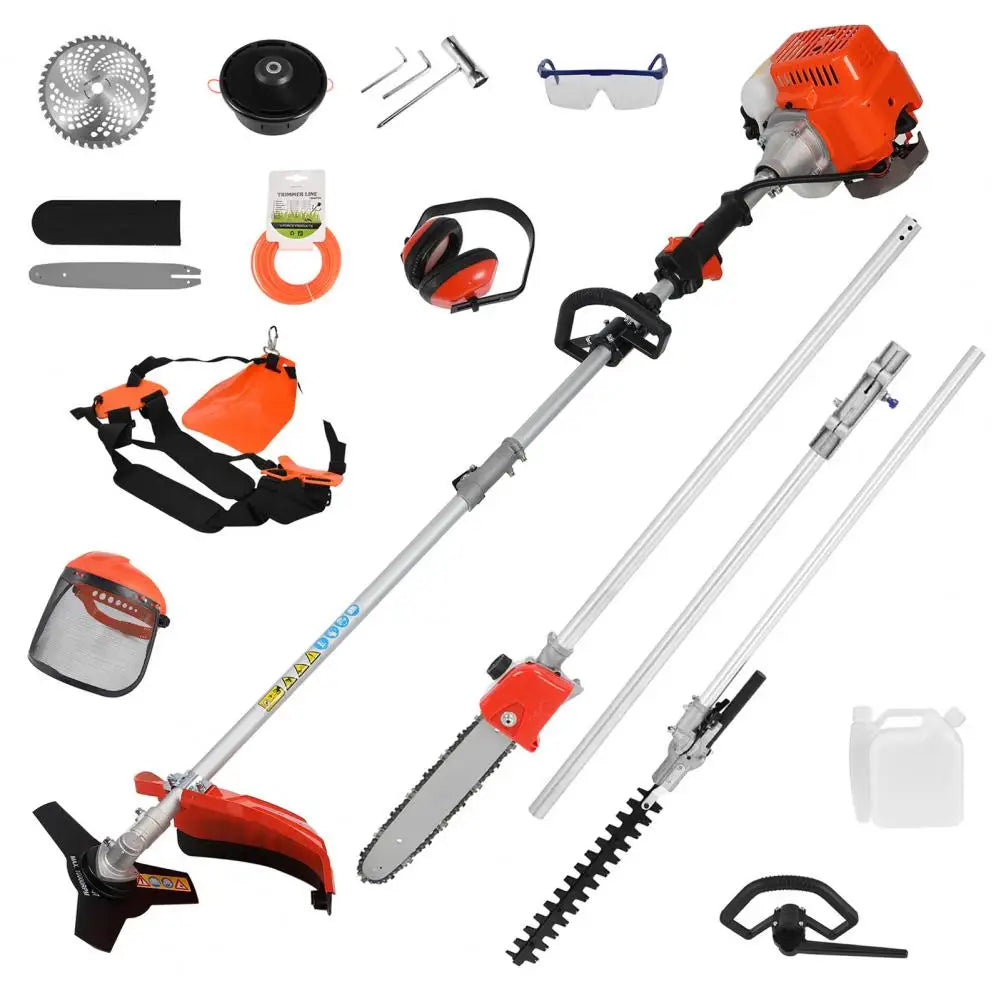 In Lawn Mower 52cc Gas Weed Trimmer Cordless