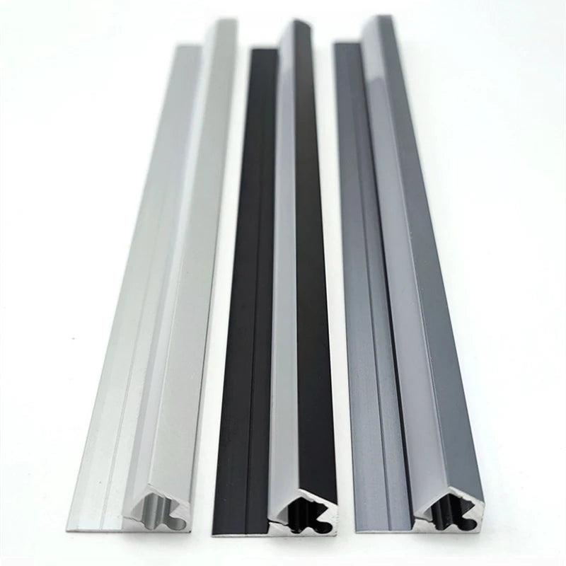 Ultra-Thin Led Cabinet Shelf Edge Aluminum Profile 45