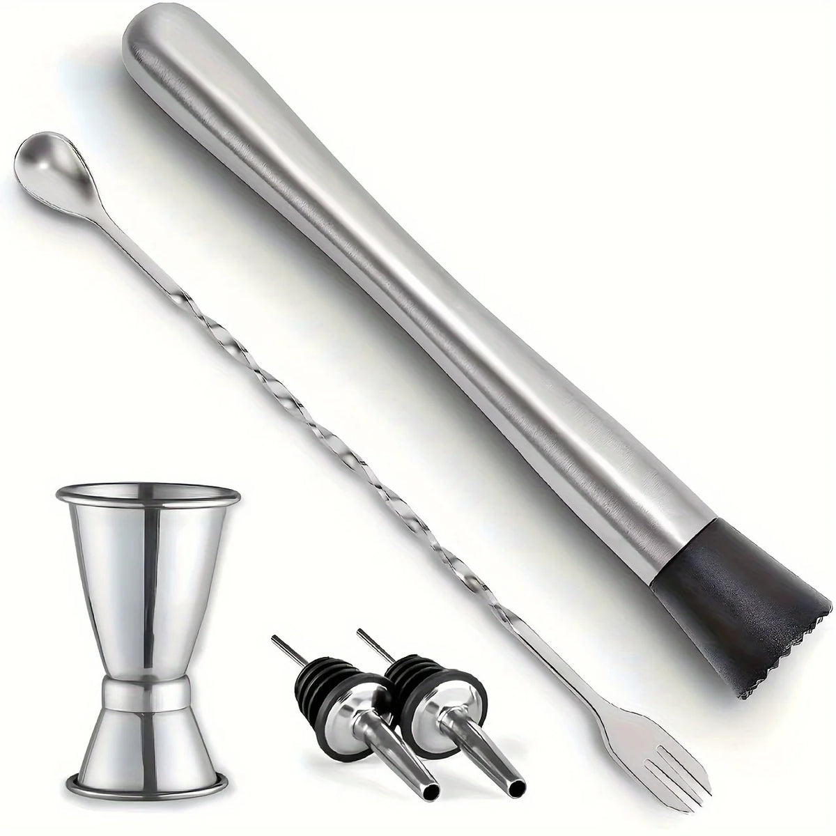 Professional Stainless Steel Cocktail Blender - Complete