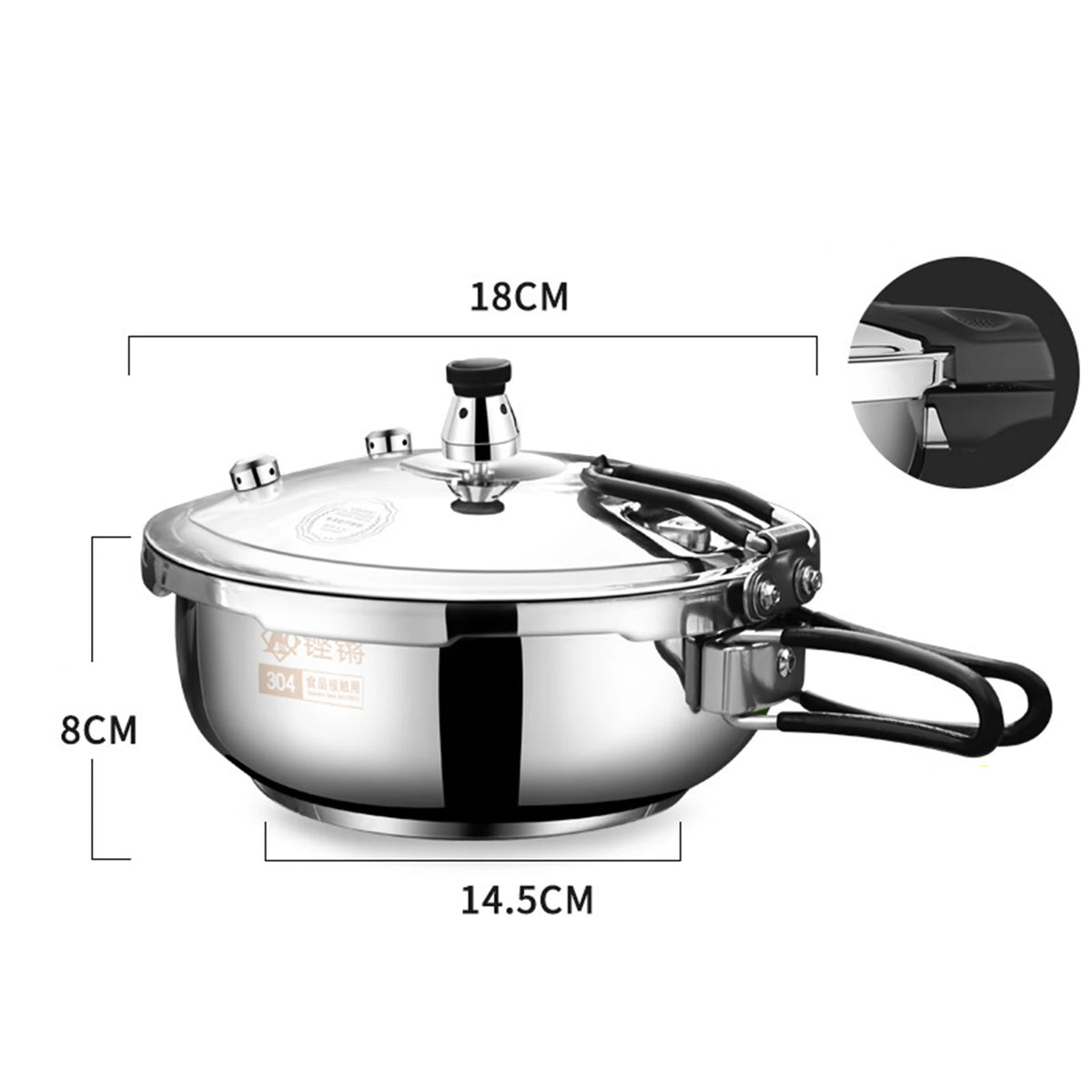 Pressure Cooker Large Capacity Instant Cooking Pot Canning