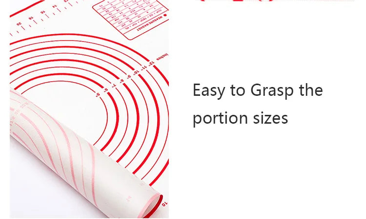 Untior 1pcs Silicone Baking Mat Kneading Pad Dough