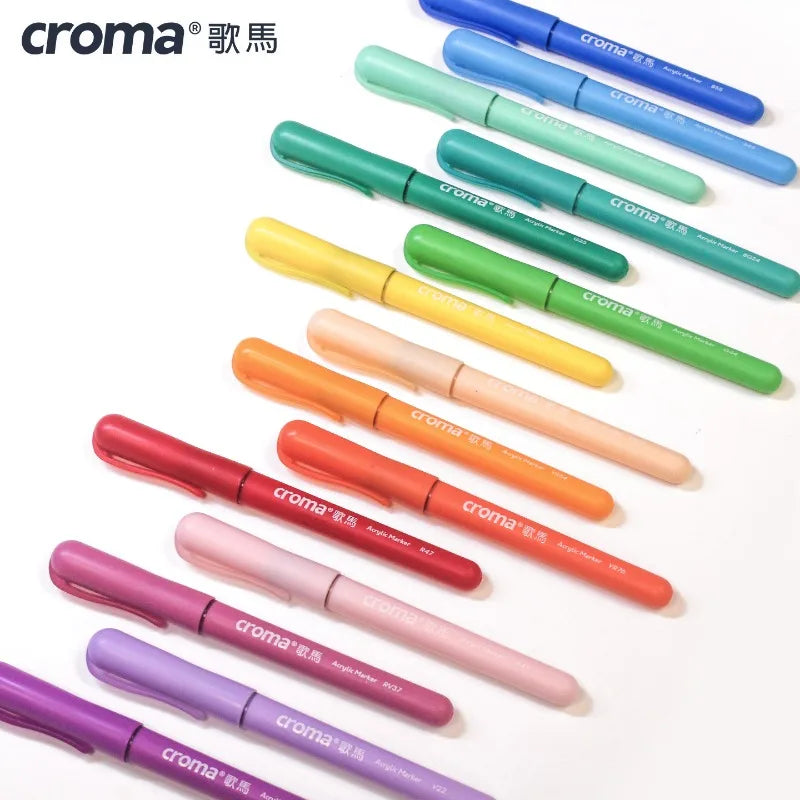 Croma 160/1 Colors Refillable Direct Liquid Acrylic Marker