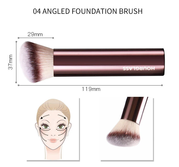 Hourglass Cruelty Makeup Brush-19brushes Blusher Powder