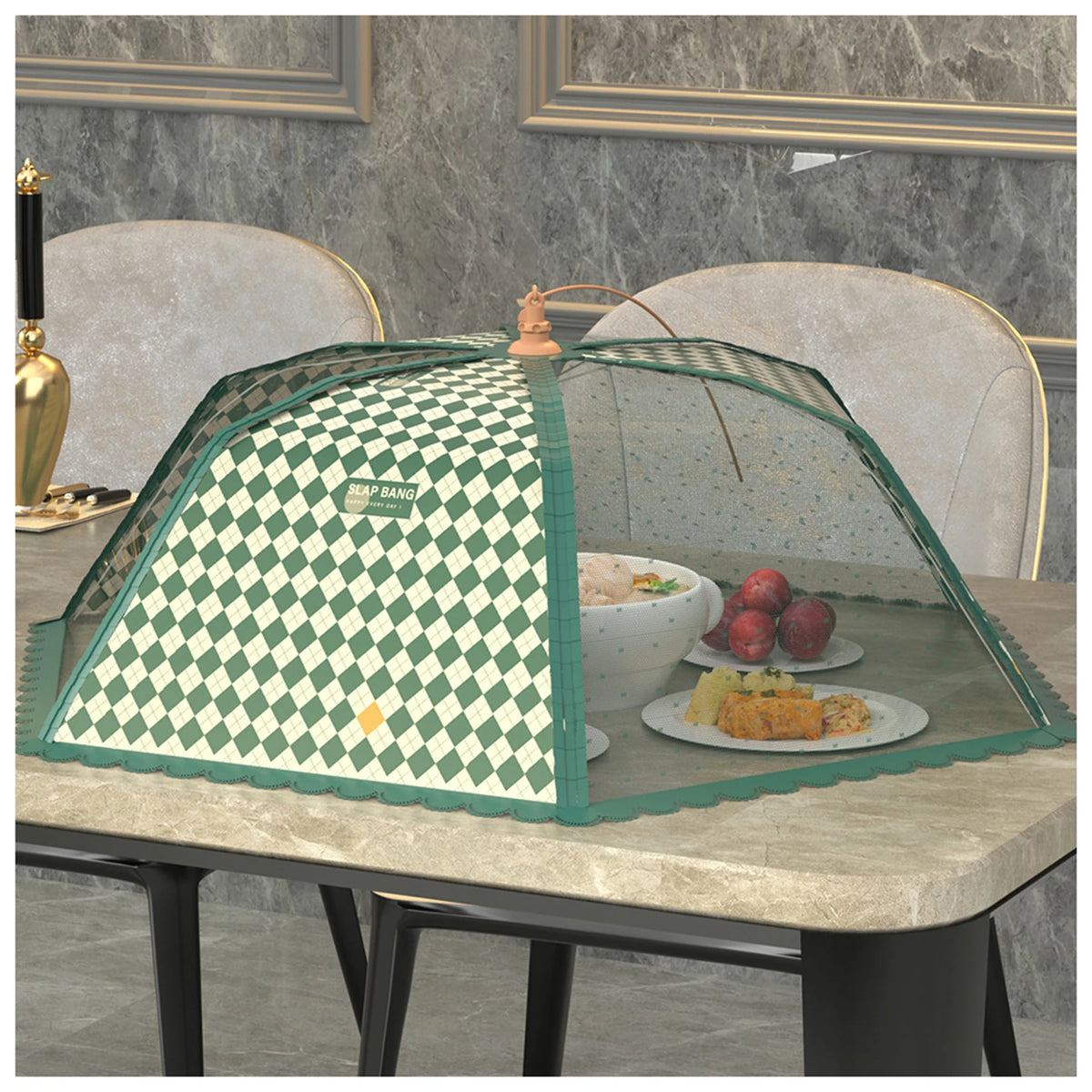 Foldable Food Covers Umbrella-Style Cover Breathable
