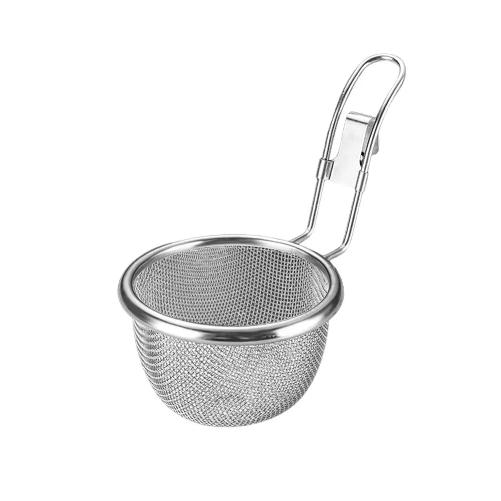 Cooking Utensils Mesh Strainer Spoon Long Handle Stainless