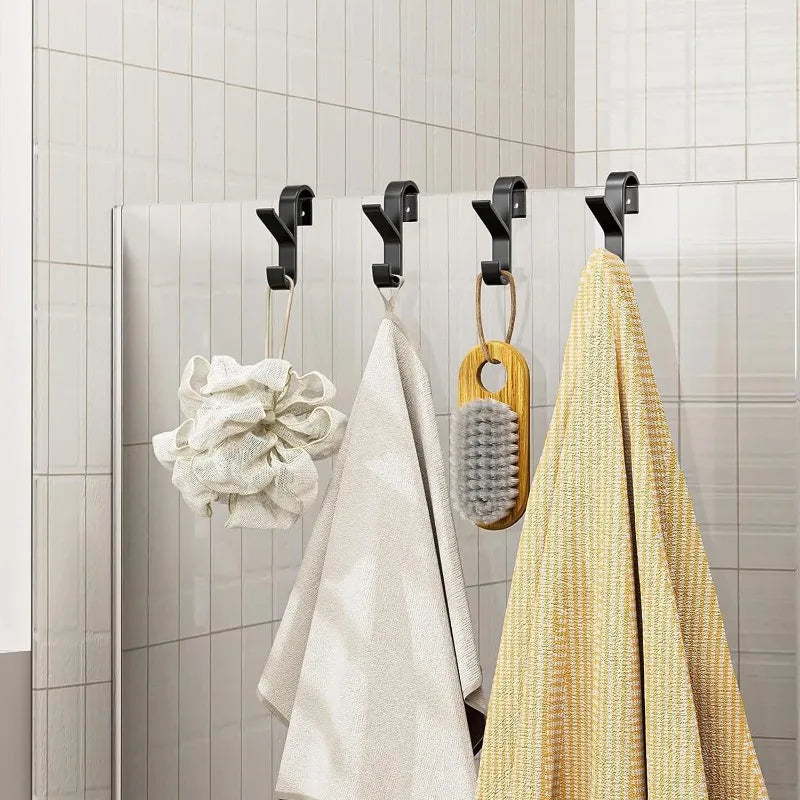 3/15pcs Bathroom Hanger Clips Heated Towel Radiator Rail
