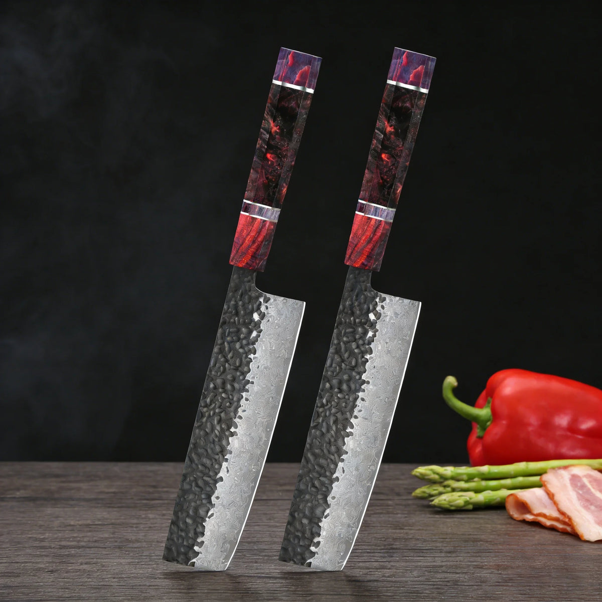1/2/3/4pcs Knives Hand Forged 67 Layers Damascus Steel