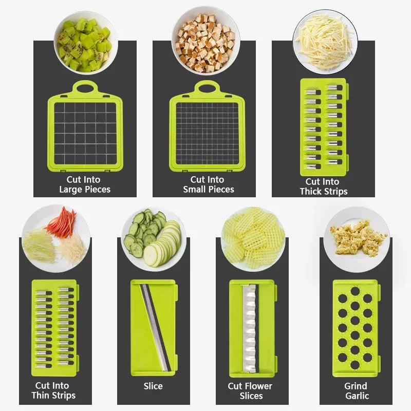 14/16 In Vegetable Chopper Onion Chopper Handle Food