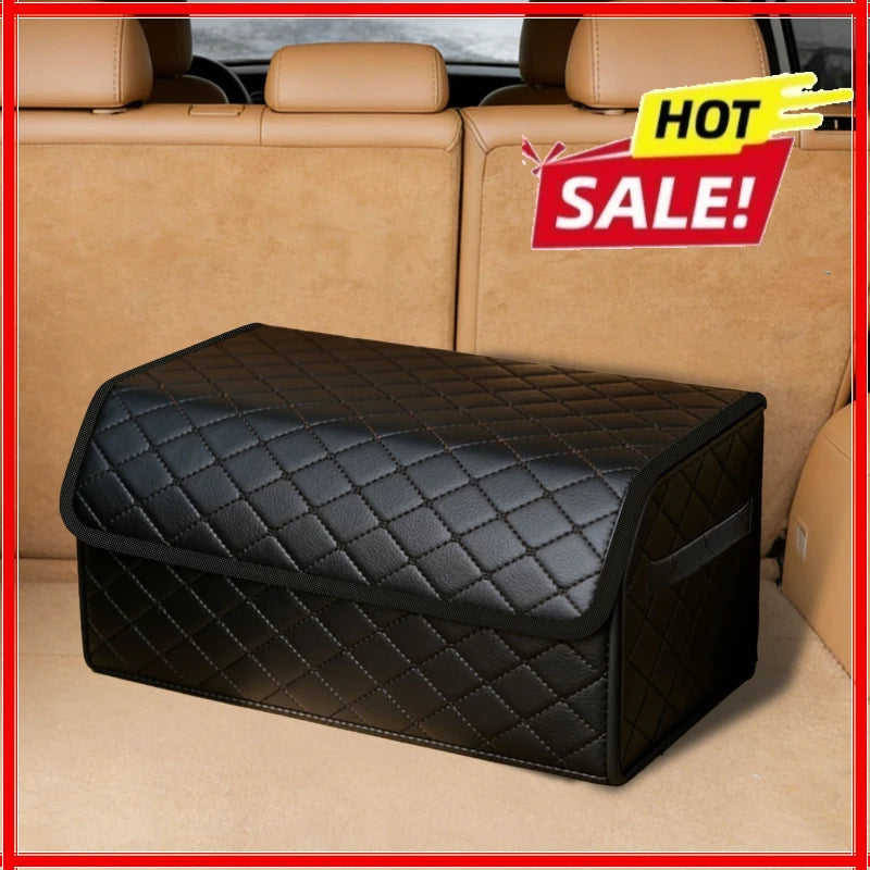 Multipurpose Collapsible Car Trunk Storage Organizer Lid Car