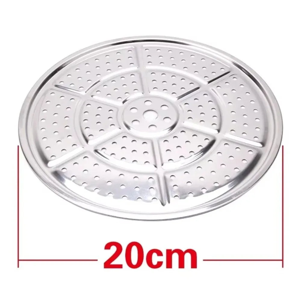 Durable Stainless Steel Steamer 16-34cm Compartment Steamed Rice