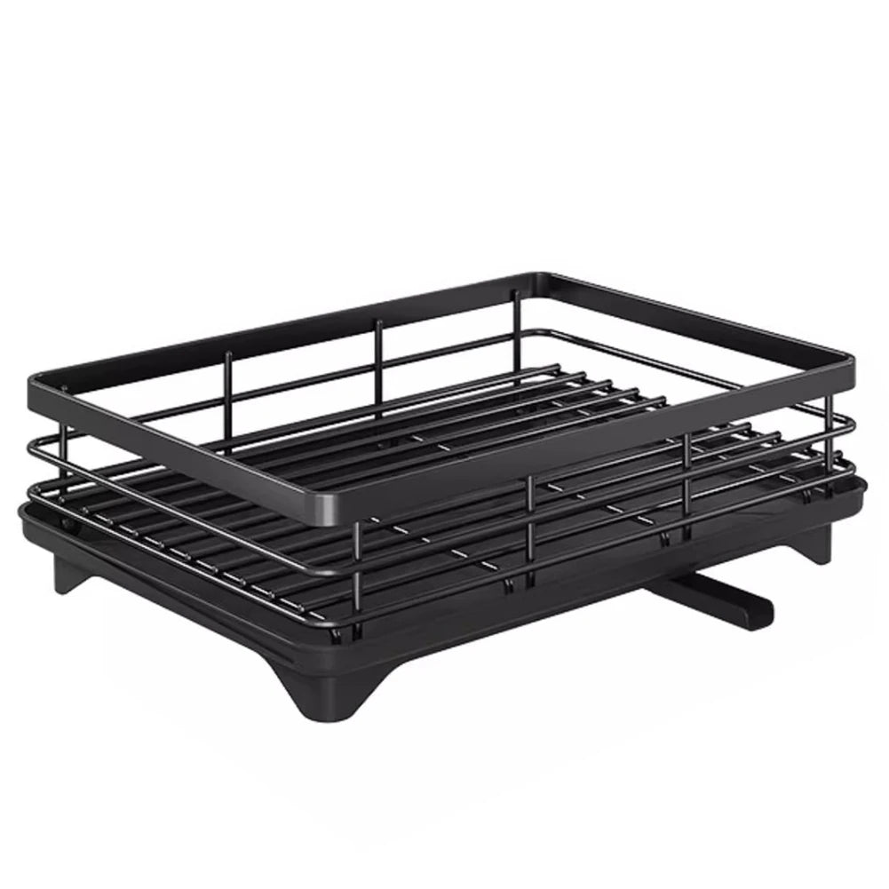 Dish Bowl Drainer Dish Drying Rack Adjustable Plates