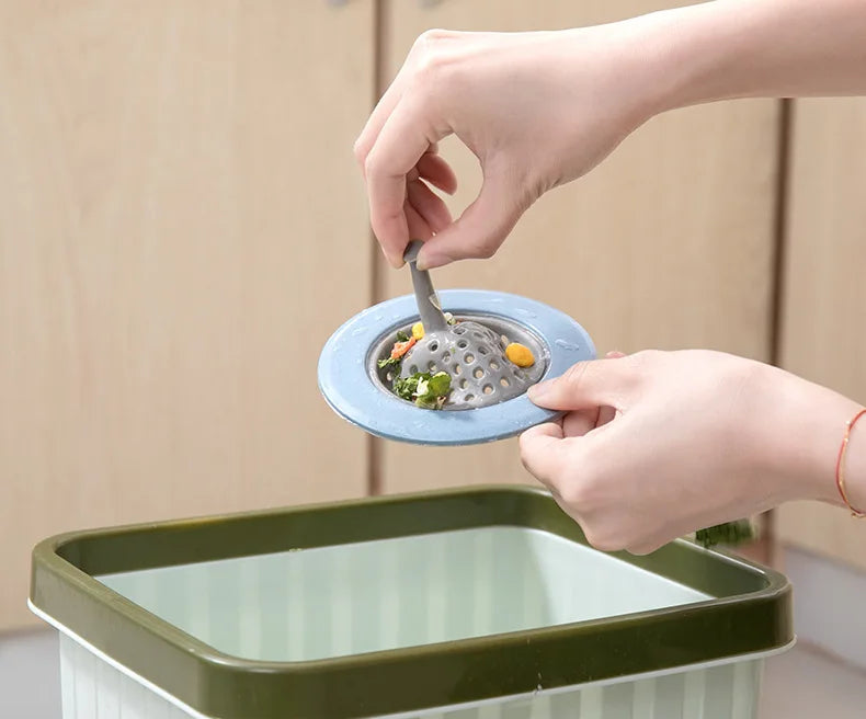 Sink Filter Mesh Fillers Hair Catcher/Strainer Silicone Sieve