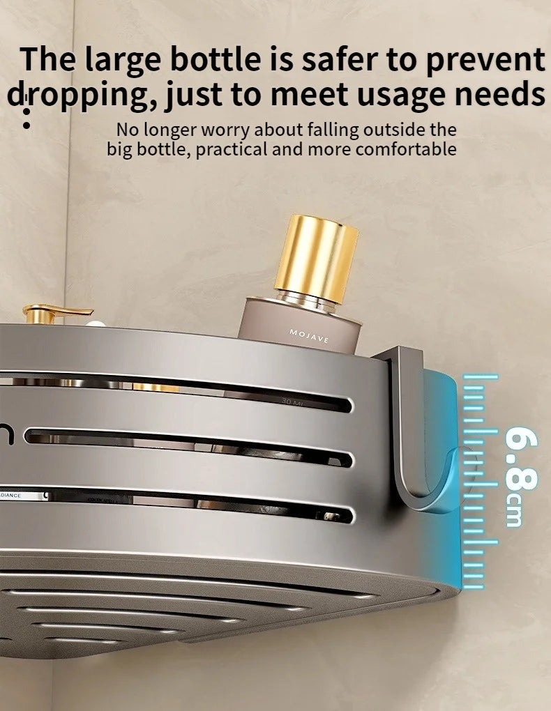 No Need To Drill Wall Installation Aluminum Bathroom