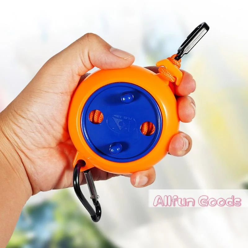 1pcs Retractable Clothes Drying Rack Rope Outdoor Clothesline