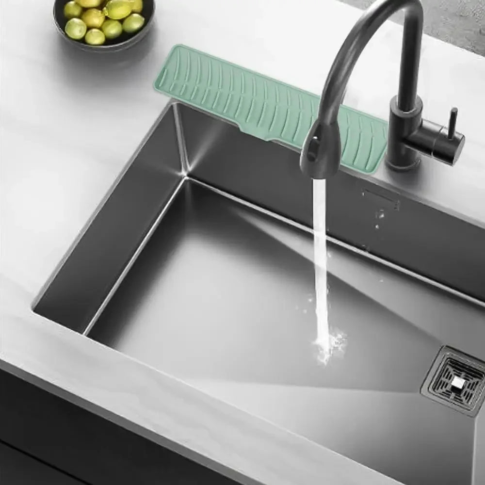 Faucet Silicone Mat Bathroom Anti-Slip Sink Drain Mat