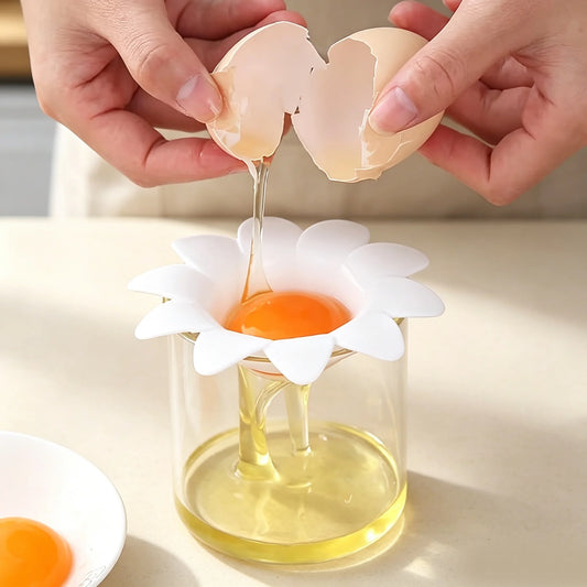 Baking 1pc/ Cute Flower Design Egg White Yolk
