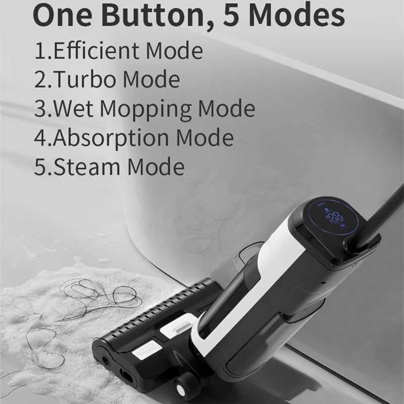 Cordless Handheld Vacuum Cleaner Wet Dry Cleaning Robot