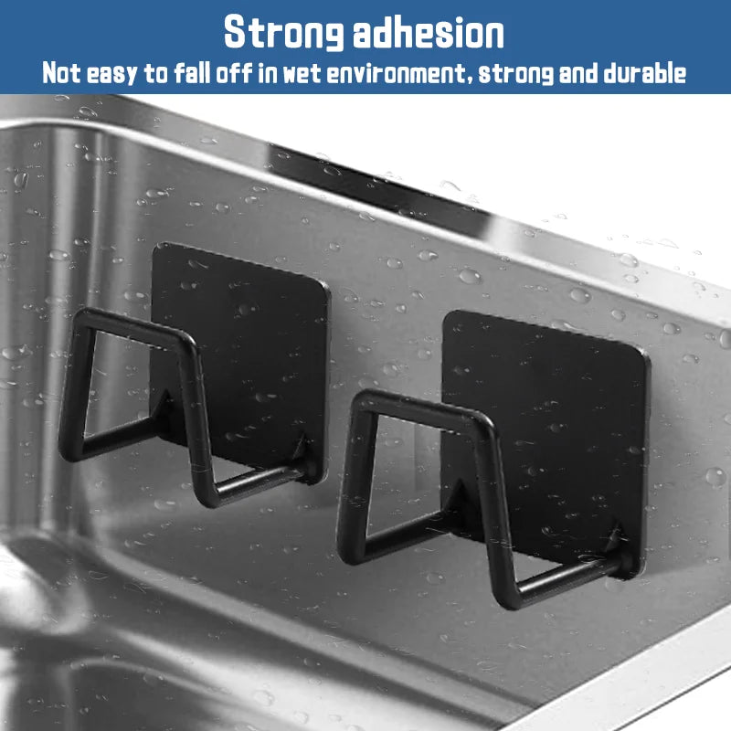 Sink Sponge Holder Drain Drying Rack Sponge Steel