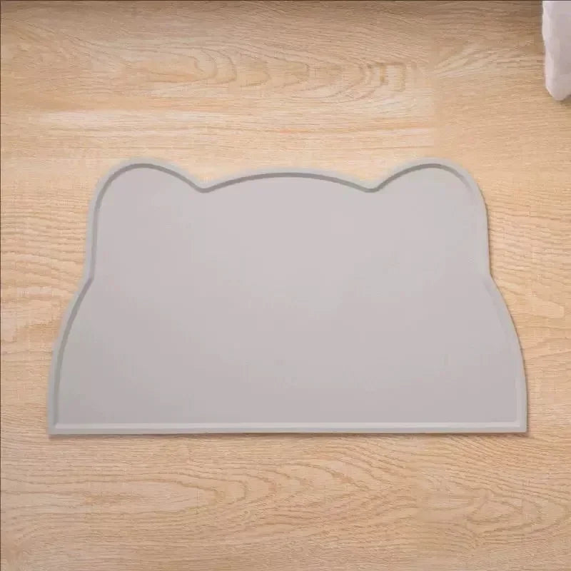 1pc Cat Dog Meal Mat Pet Silicone Mat