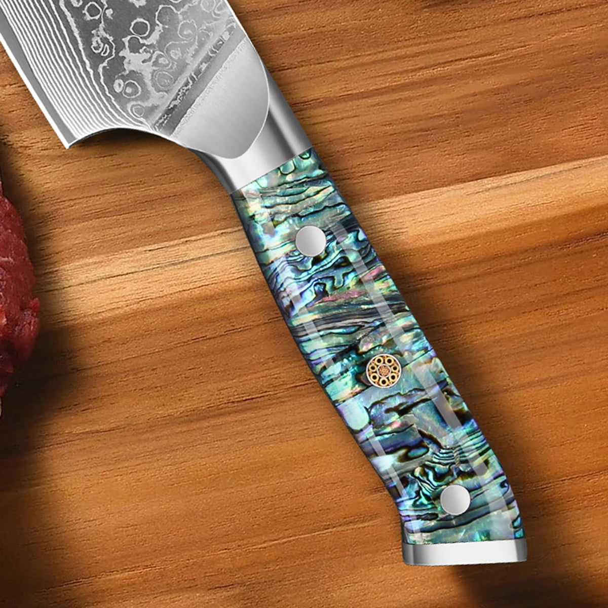 1-7 Chef Knife Super Sharp Japanese Damascus Steel