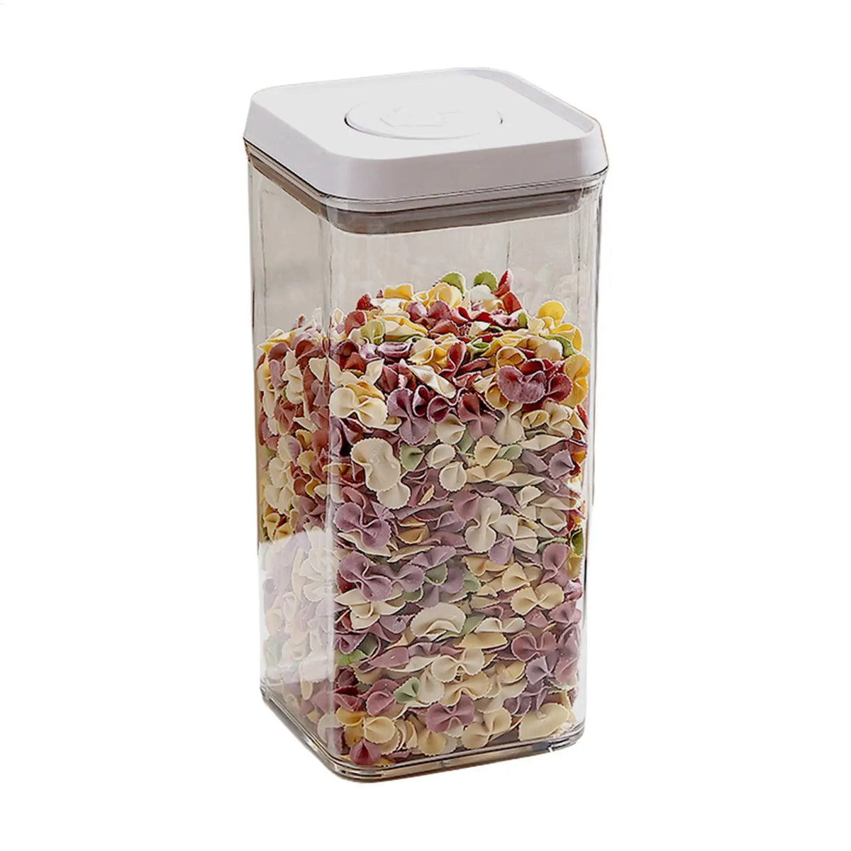 Cereal Container Airtight Jars Clear Stackable Sealed Jar