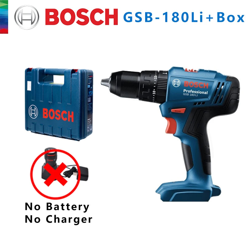 Bosch Electric Drill Gsb 183 Screwdriver Cordless Brush