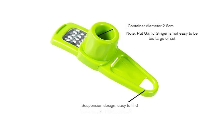 Pack Mini Garlic Grinder Creative Garlic Press Garlic