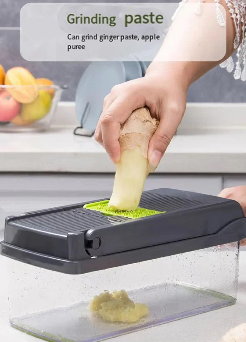 Vegetable Cutter 5-In-1 Food Chopper Tomato Carrot Cheese