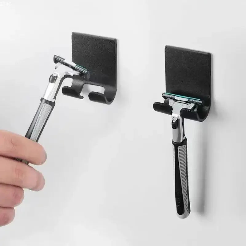 1pc Stainless Steel Razor Hook Wall Adhesive Shaving