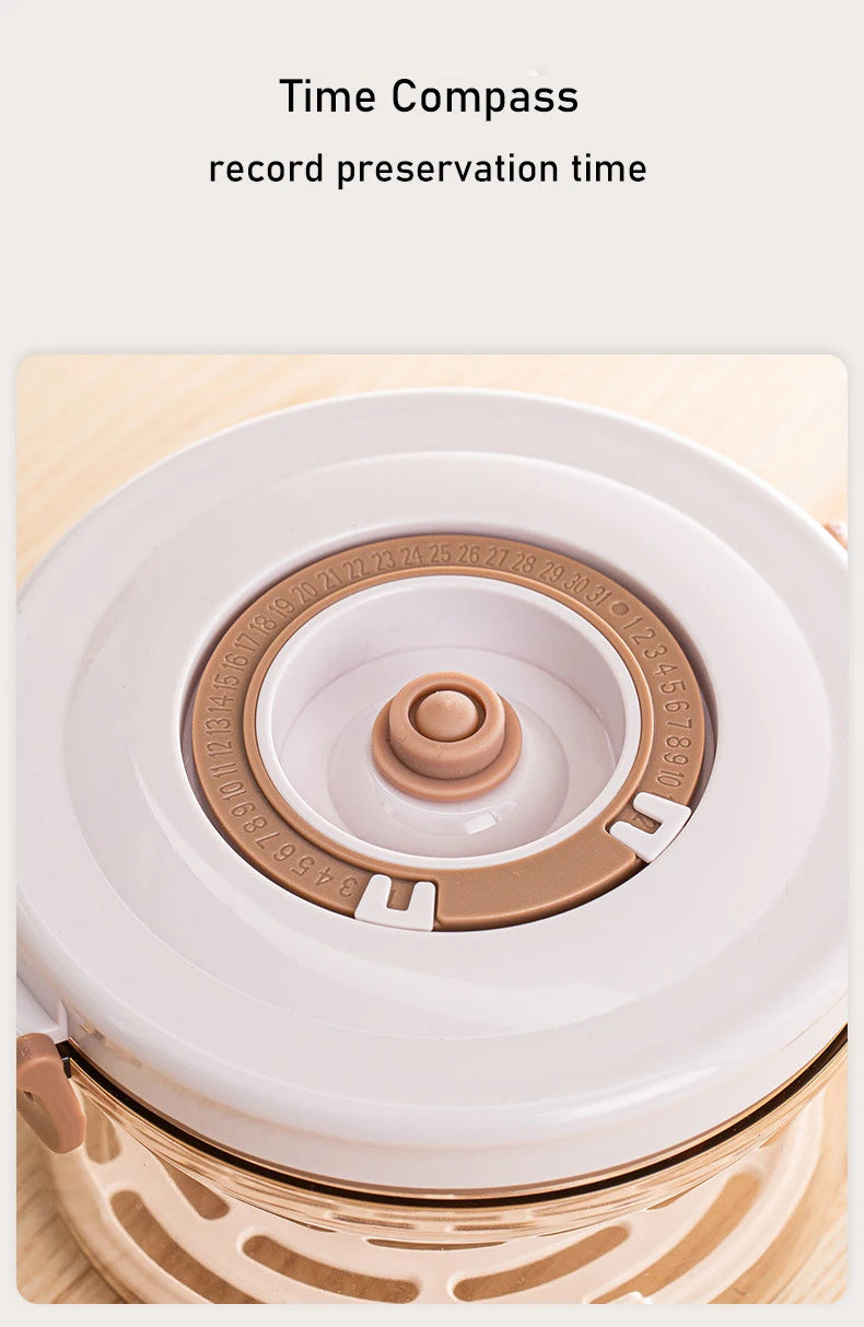 Vacuum Food Storage Box Fresh-Keeping Canister Sealed Storage