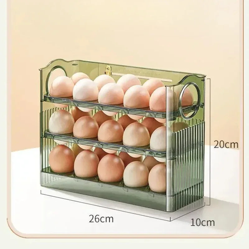 Egg Rack Holder Storage Box Egg Basket Container
