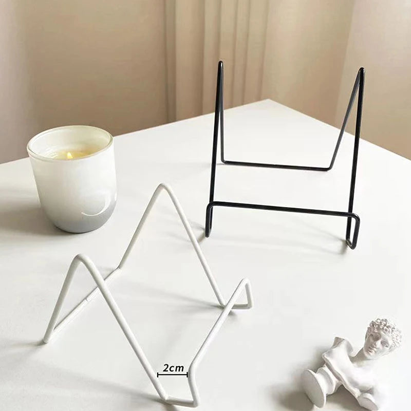 Iron Art Magazine Display Stand Dish Rack Plate