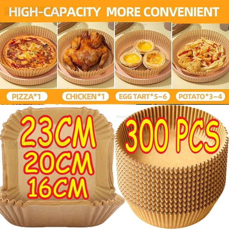 Disposable Air Fryer Paper Square Airfryer Baking Paper