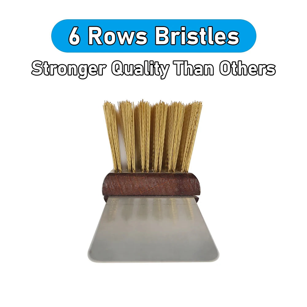 Onilini 20 Inch Pizza Oven Brush Scraper Grill