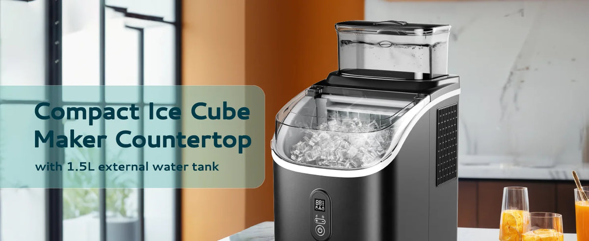 Euhomy Ice Maker Machine 15kg/24h Production 16 Cube/13