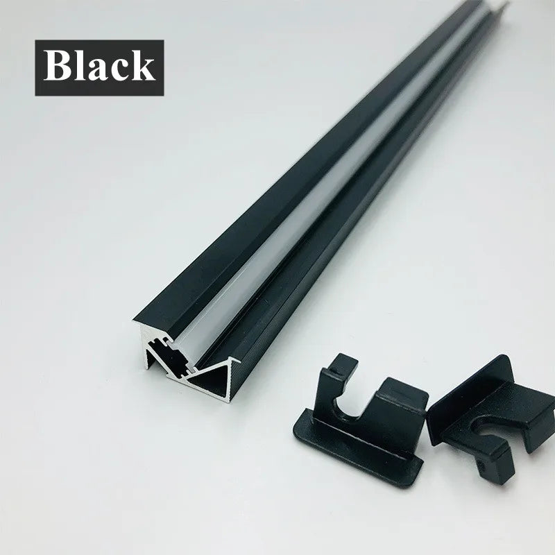 45degree Hidden Lighting Hard Bar Light Invisible Recessed