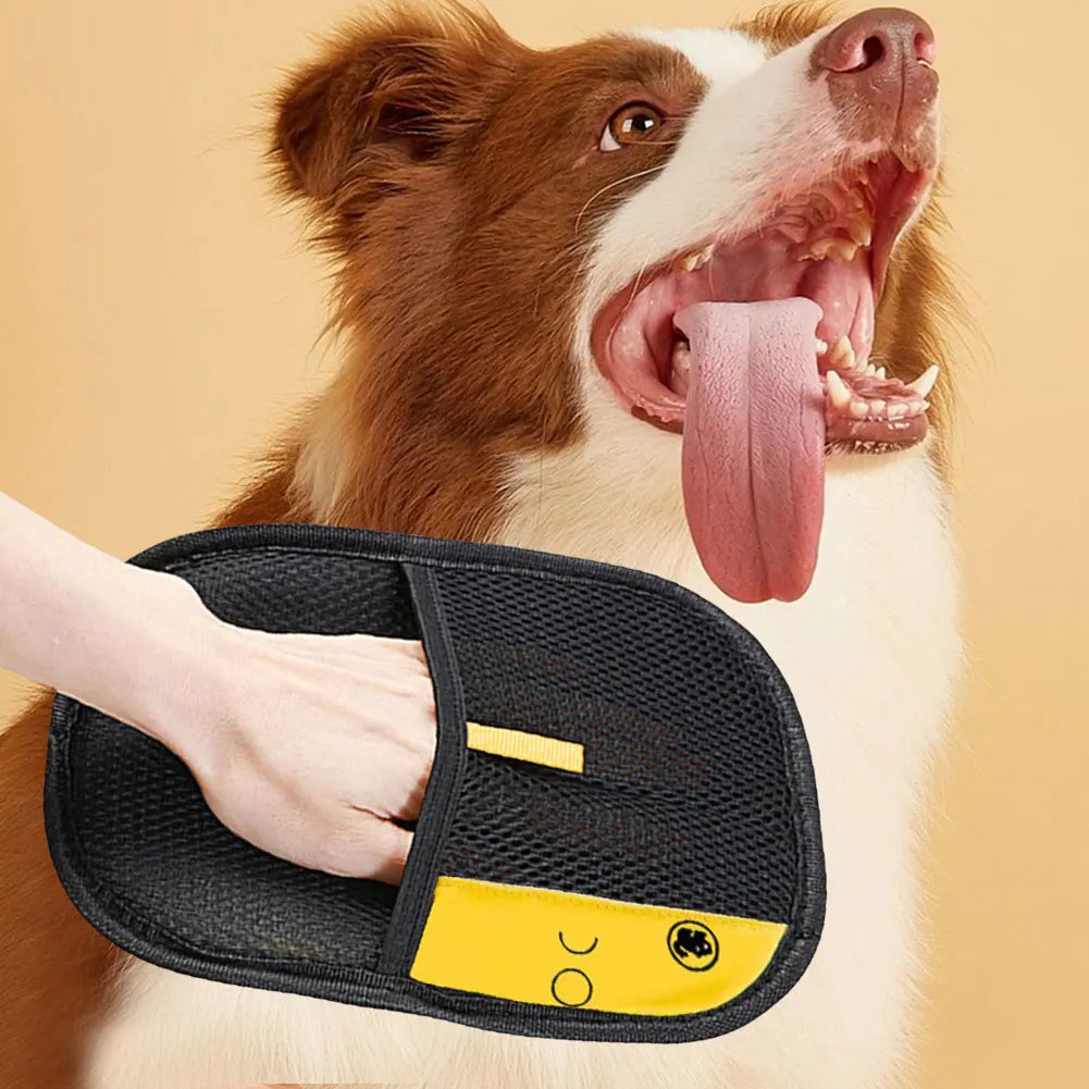 Pet Hair Remover Mitt Pet Grooming Gloves Deshedding