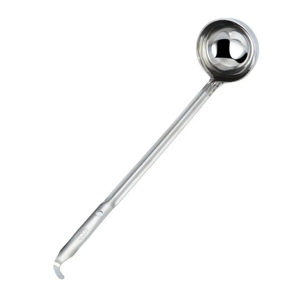 Cooking Utensils Stainless Steel Ramen Spoon Multi-Size Round