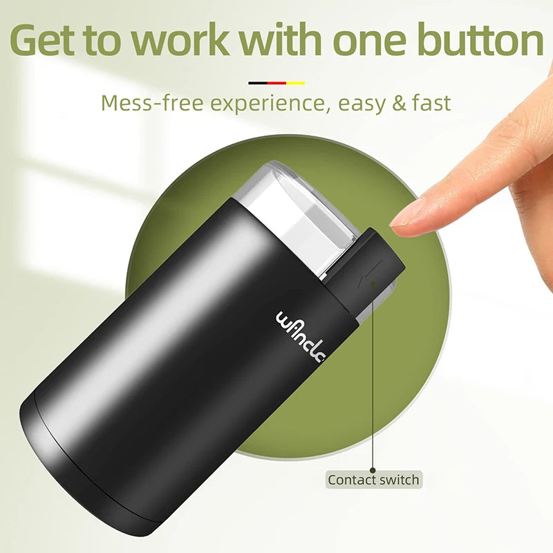 200w High-Power Coffee Grinder Coffee Bean Grinder Machine